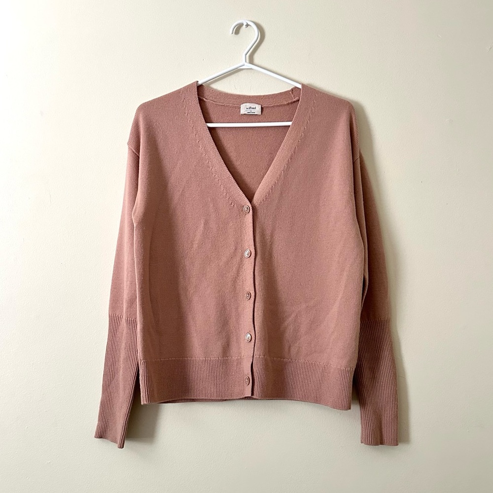 Wilfred Wool Cardigan Sweater